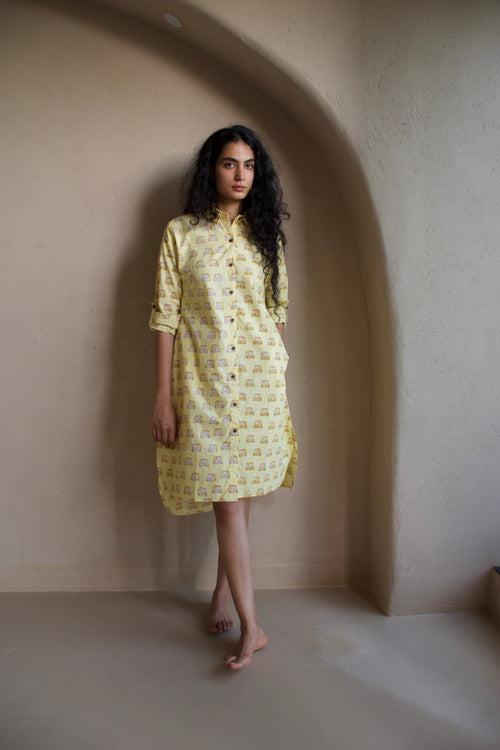 YELLOW YATRA DRESS