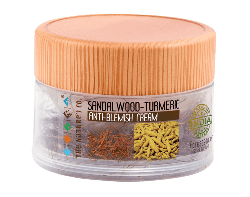 SANDALWOOD-TURMERIC ANTI BLEMISH CREAM (50 ML)-Best Before 06/25