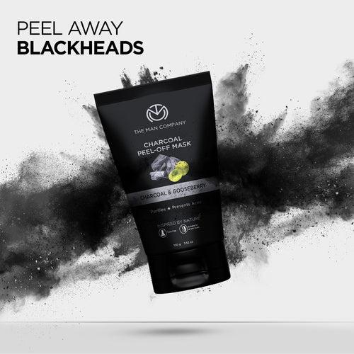 Charcoal Peel Off Mask | Charcoal & Gooseberry