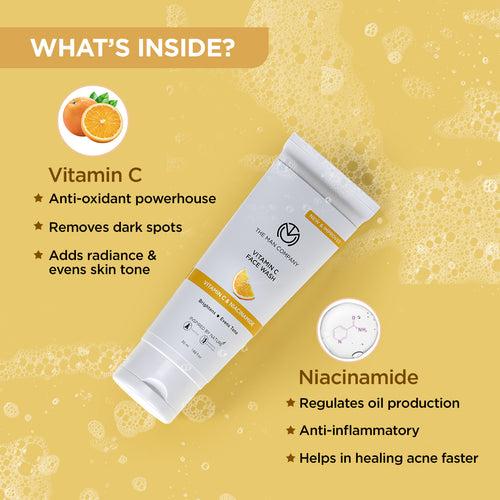 Vitamin C Face Wash | Vitamin C & Niacinamide (50ml)