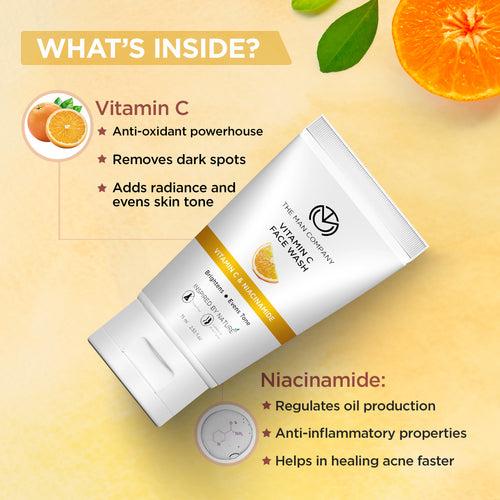 Vitamin C Face Wash | Vitamin C & Niacinamide (75ml) - Bulk Buy