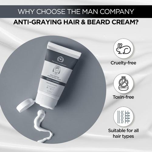 Anti-Graying Hair & Beard Cream