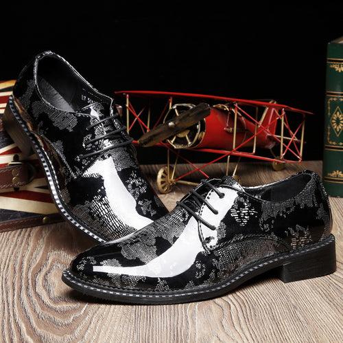 Leather shoes men's business formal casual spring and autumn British Korean version waterproof non-slip inner heightened suit groom wedding shoes