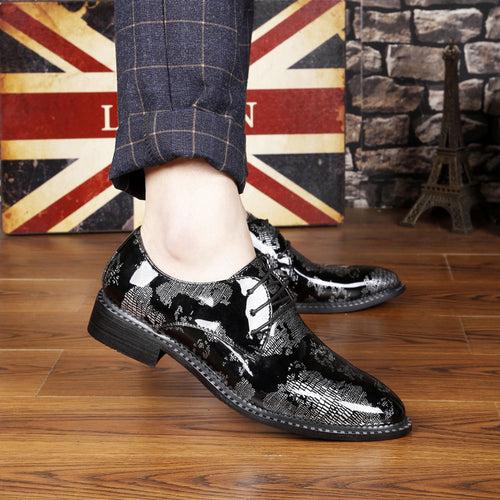 Leather shoes men's business formal casual spring and autumn British Korean version waterproof non-slip inner heightened suit groom wedding shoes