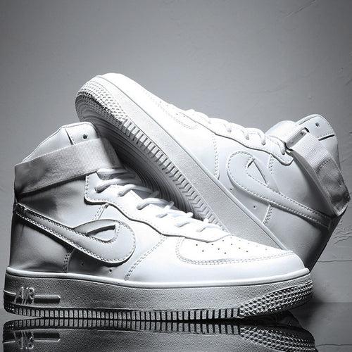 Men's shoes Air Force One new sneakers Korean version AJ4 couples high-top white shoes youth casual sports shoes