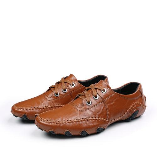 driving shoes leather men's British shoes driving shoes leather men's large size driving shoes men's autumn and winter casual