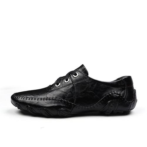 driving shoes leather men's British shoes driving shoes leather men's large size driving shoes men's autumn and winter casual
