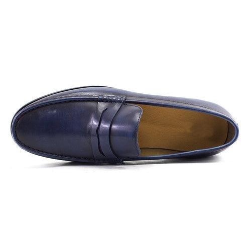 [Store Promotion Profit] 2022 New Top Layer Cowhide Casual Leather Shoes Men's Slip-on Business Gommino