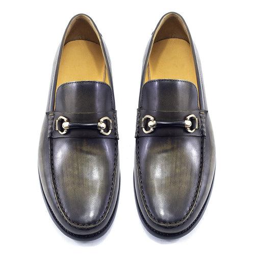 Men's Leather Shoes Cross-Border E-Commerce Hot-Selling Product High-End Suit Cowhide Retro Loafers Business Casual Formal Wear Men's Shoes