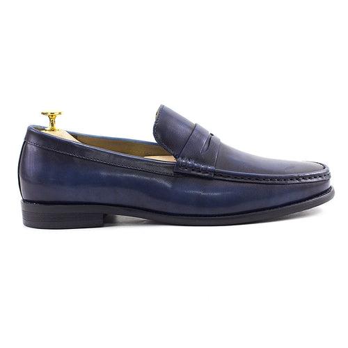 [Store Promotion Profit] 2022 New Top Layer Cowhide Casual Leather Shoes Men's Slip-on Business Gommino