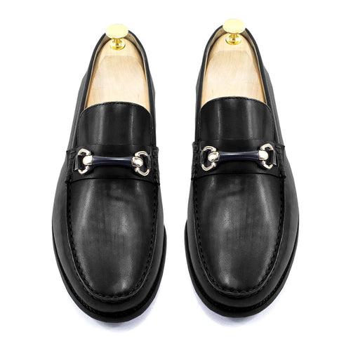 Men's Leather Shoes Cross-Border E-Commerce Hot-Selling Product High-End Suit Cowhide Retro Loafers Business Casual Formal Wear Men's Shoes