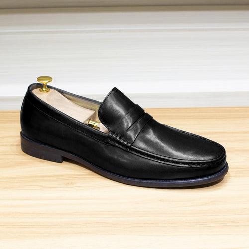 [Store Promotion Profit] 2022 New Top Layer Cowhide Casual Leather Shoes Men's Slip-on Business Gommino