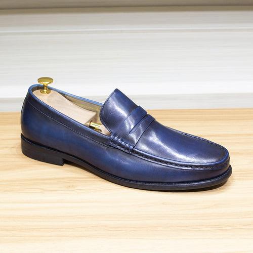 [Store Promotion Profit] 2022 New Top Layer Cowhide Casual Leather Shoes Men's Slip-on Business Gommino