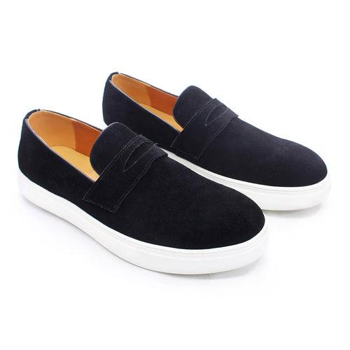 Shoes Men's Matte Leather Loafers Men's Black Flat Shoes Slip-on Comfortable Breathable All-Match Men's Shoes Wholesale