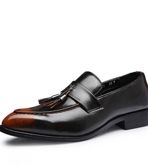 Brand Male Formal Flats Fashion Shoe