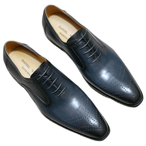 Leather Shoes Men's Leather Business Oxford Shoes Pointed Formal Men's Shoes Wedding Shoes Handmade Calf Leather Shoes Leather Shoes