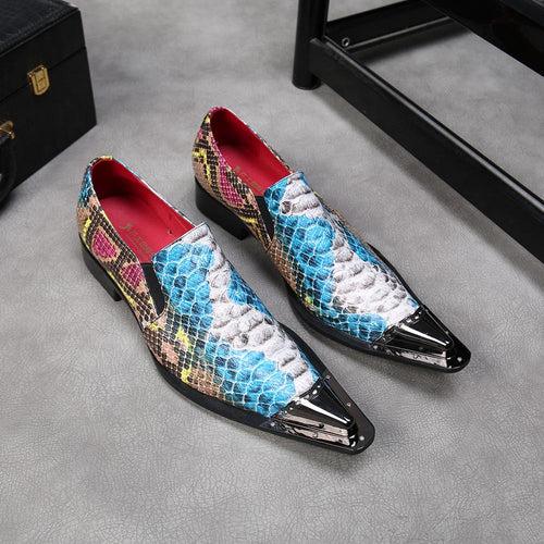 2023 new   hairdresser leather shoes leather pointed foreign   leather shoes sleeve foot leisure low top shoes  able shoes cool