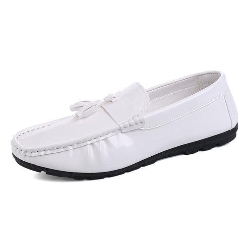 new men's driving peas shoes white lazy casual shoes breathable men's shoes single shoes   generation