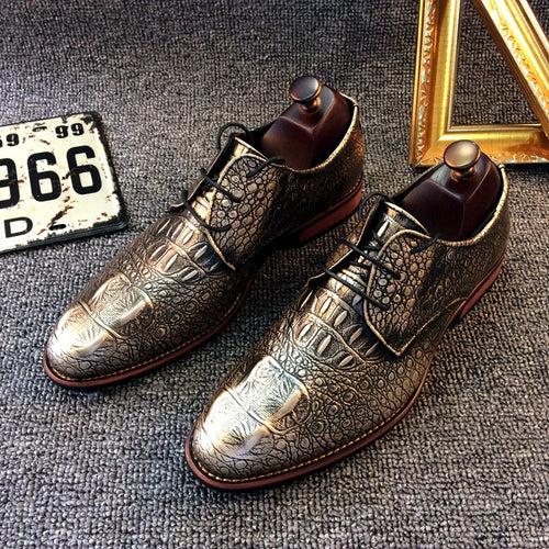 men's shoes     pattern dress shoes instead of hair