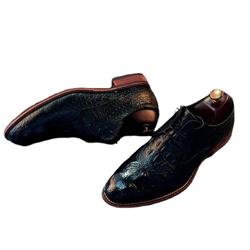 men's shoes     pattern dress shoes instead of hair