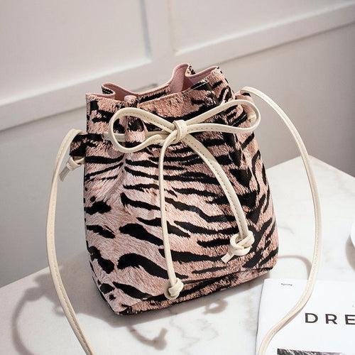 Korean style striped personalized storage bag drawstring bag drawstring gift corduroy cute ear storage