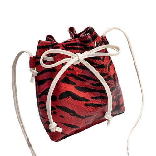 Korean style striped personalized storage bag drawstring bag drawstring gift corduroy cute ear storage