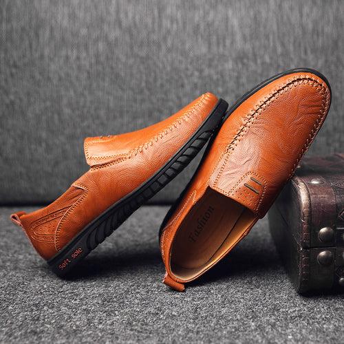 Men Shoes Genuine leather Comfortable Men Casual Shoes