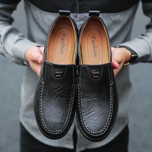 Men Shoes Genuine leather Comfortable Men Casual Shoes