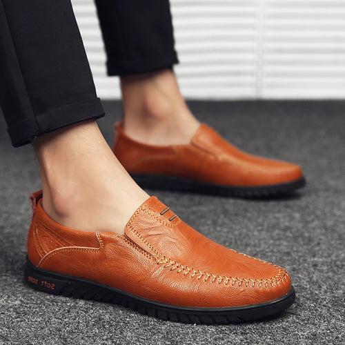 Men Shoes Genuine leather Comfortable Men Casual Shoes