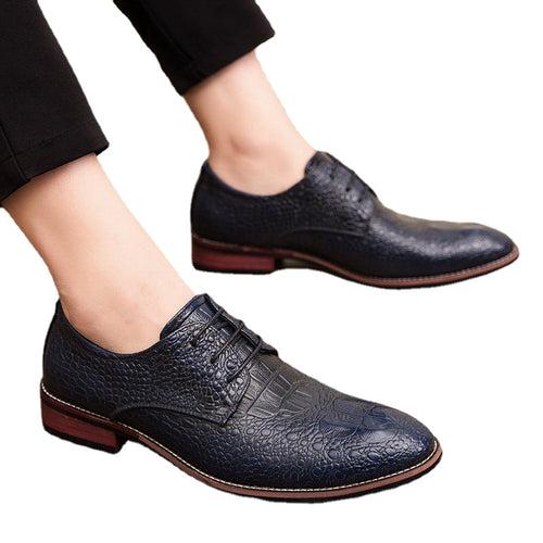 large size   print men's shoes 38-48 size British business formal wear men's leather shoes hairstylist wedding men's shoes