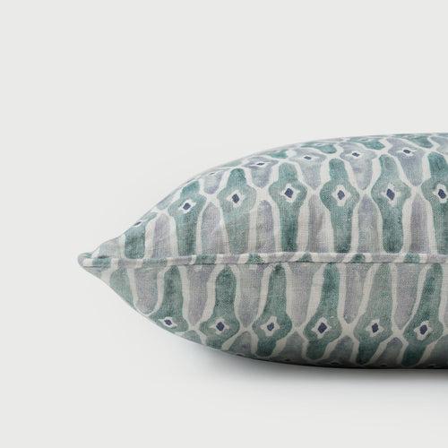 Mosaic Blue Oblong Cushion Cover by Sanctuary Living