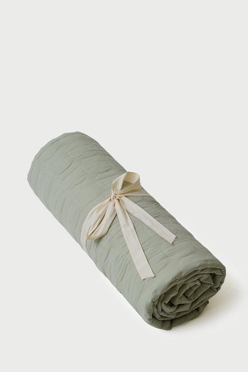 Zen Sage Quilted Bedding Set (Set of 3) by Sanctuary Living