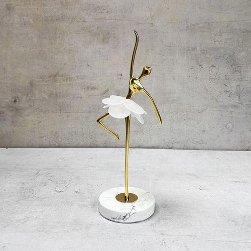 Bernice Golden Ballerina Brass Sculpture