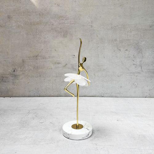 Bernice Golden Ballerina Brass Sculpture