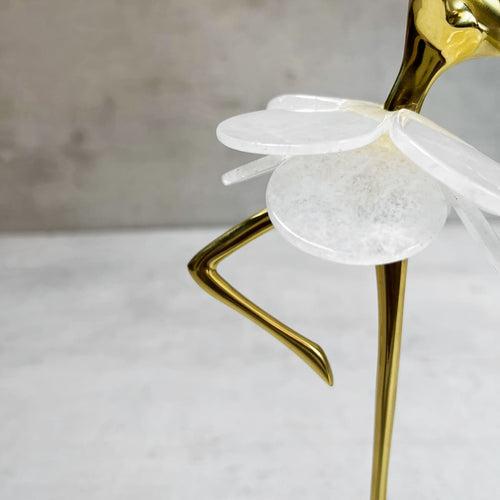 Bernice Golden Ballerina Brass Sculpture