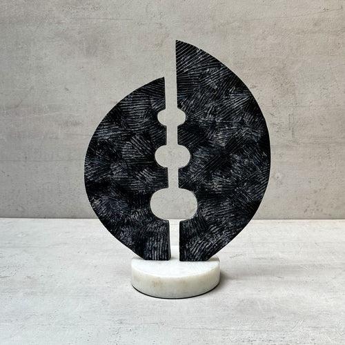 Disparate Elements Cast Aluminium Sculpture