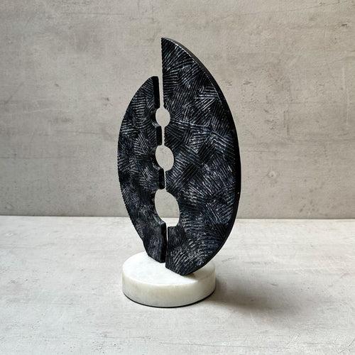 Disparate Elements Cast Aluminium Sculpture