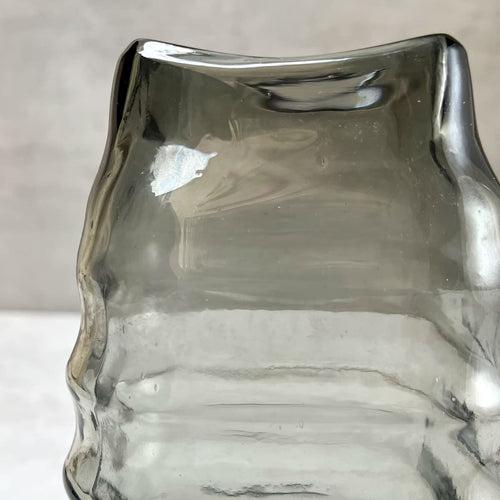 Hudson Smoky Glass Vase (Small)