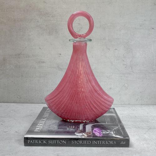 Hayden Pink Opulent Glass Vase