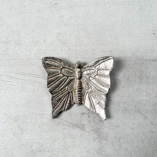 Cassandra Metal Butterfly Wall Sculpture (Silver) - Set of 2