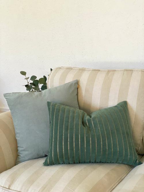 Eden Striped Eucalyptus Cushion Cover by Sanctuary Living