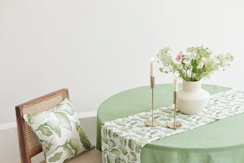 Cascade Green Table Runner (8 seater) by Sanctuary Living