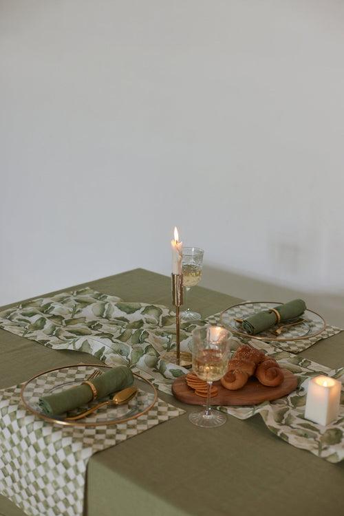 Cascade Green Table Runner (8 seater) by Sanctuary Living