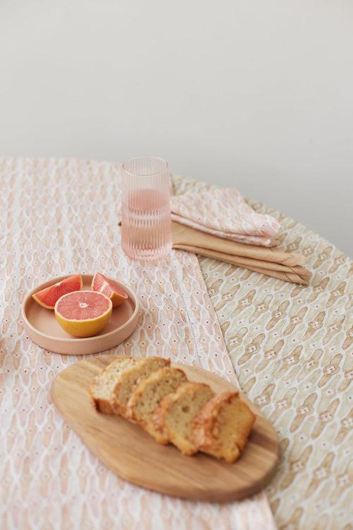 Mosaic Blush Table Napkin (Set of 2) by Sanctuary Living