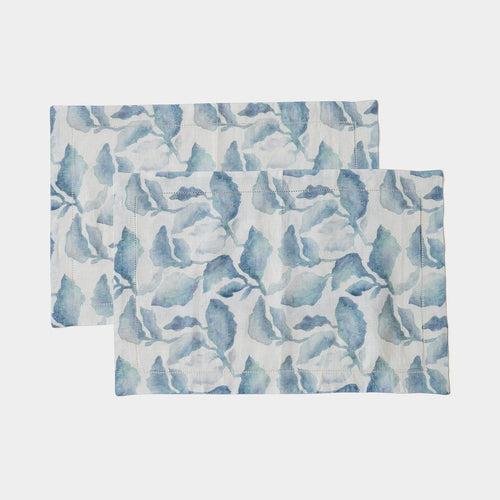 Cascade Blue Table Mat (Set of 2) by Sanctuary Living