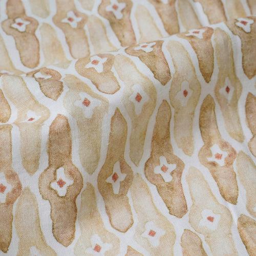 Mosaic Sand Linen Bedspread by Sanctuary Living