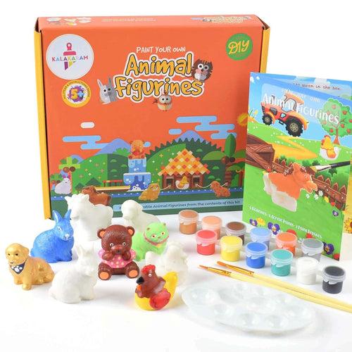 KKM3036A ANIMAL FIGURINES PAINTING KIT