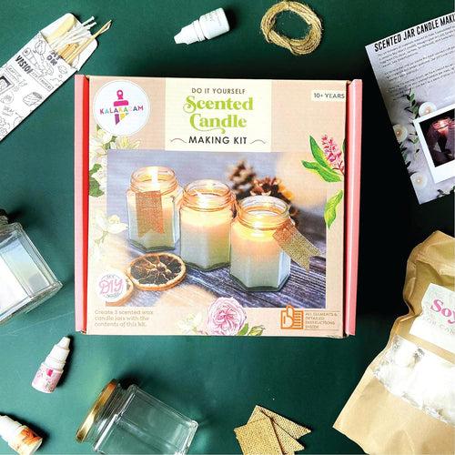 KKM1009D SCENTED JAR CANDLE MAKING KIT