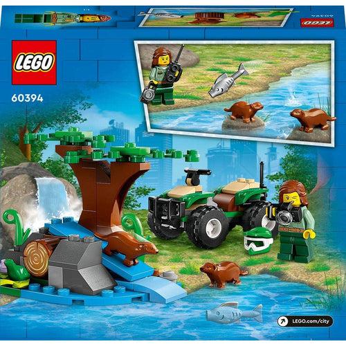 LEGO City ATV and Otter Habitat 60394 Building Toy Set (90 Pieces)