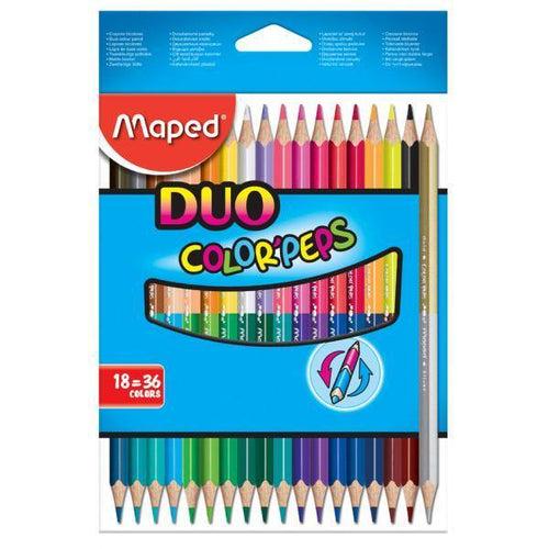 MAPED 829601 COLOUR PENCIL DUO 18-36